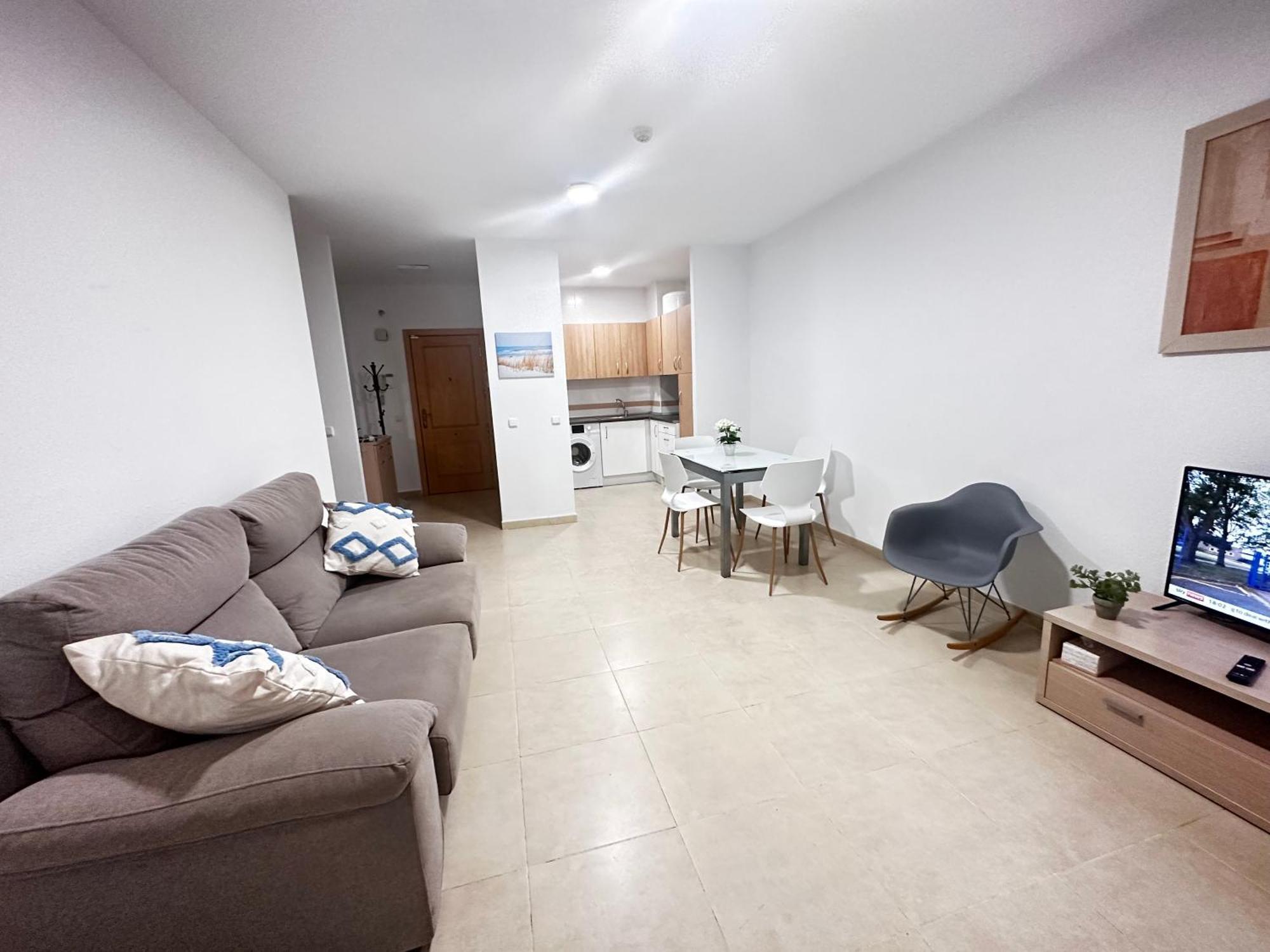 Luxurious Spacious Three Bedroom Apartment On Beachfront Almerimar Exterior photo